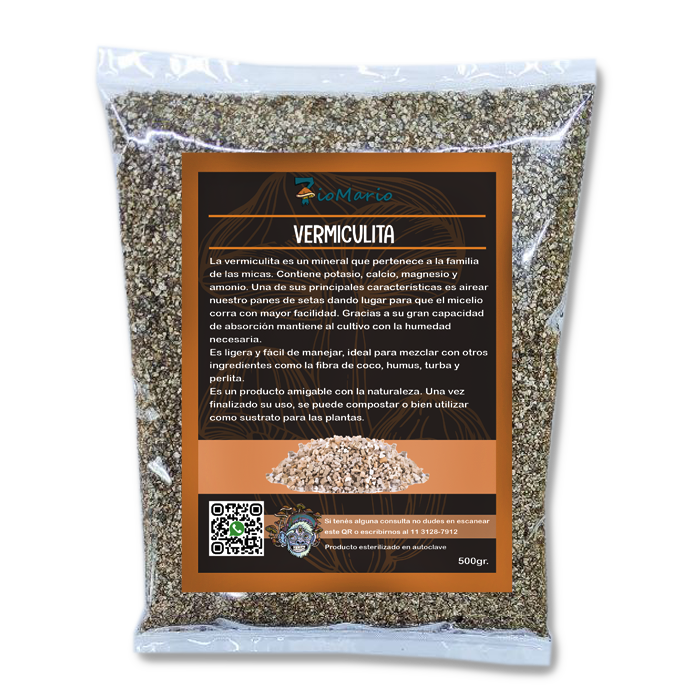VERMI ESTERILIZADA - 500 GR