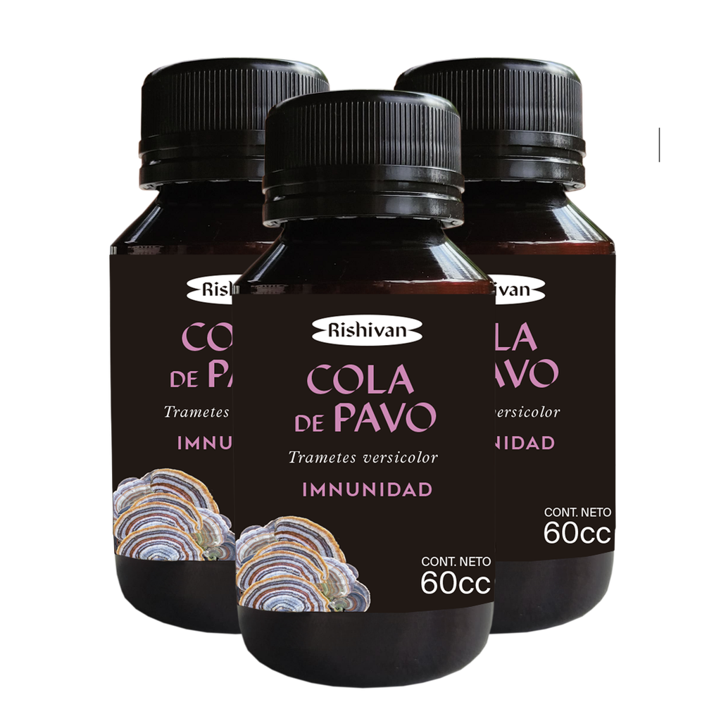 COLA DE PAVO - PACK X 3