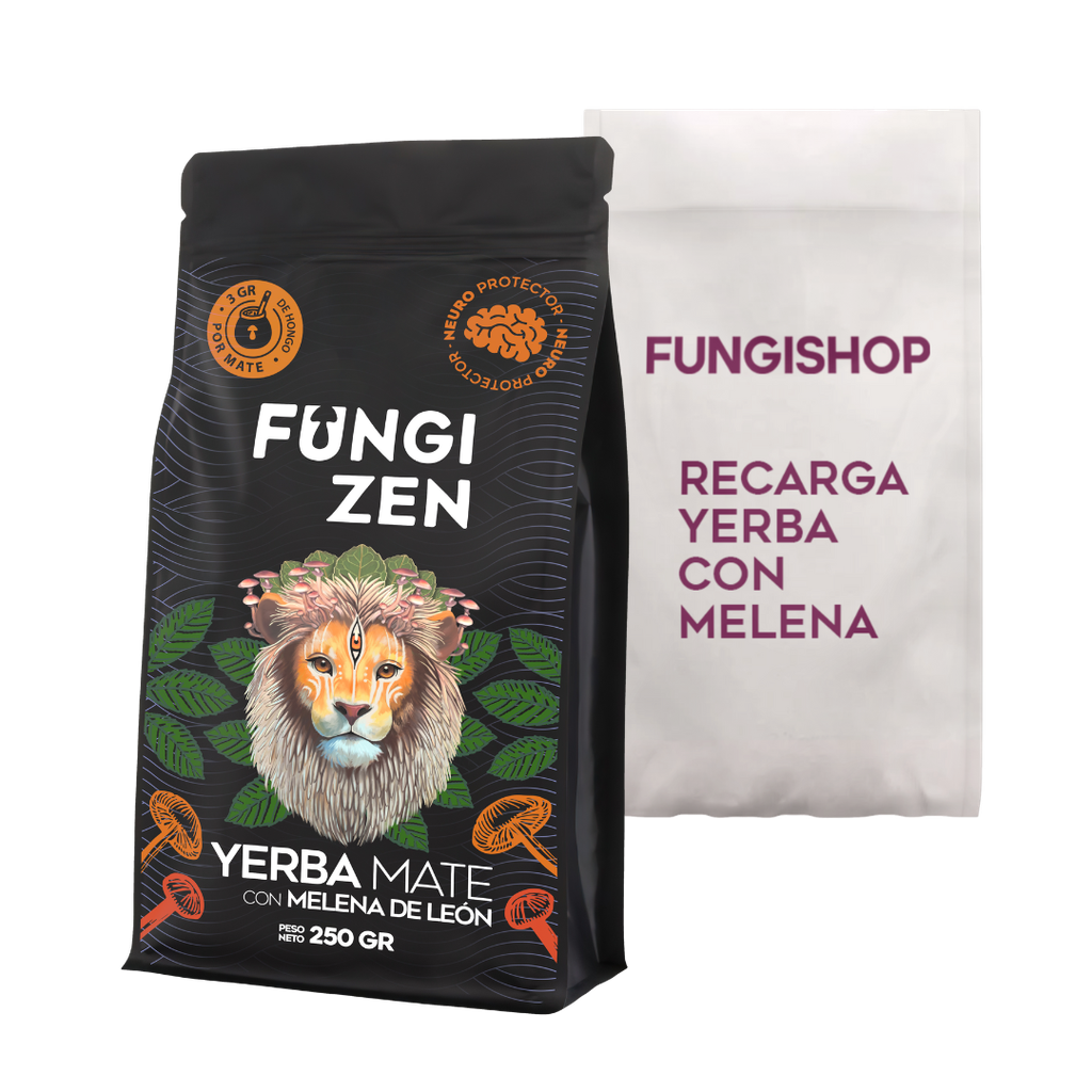 COMBO YERBA CON MELENA 250 GR + RECARGA 250 GR