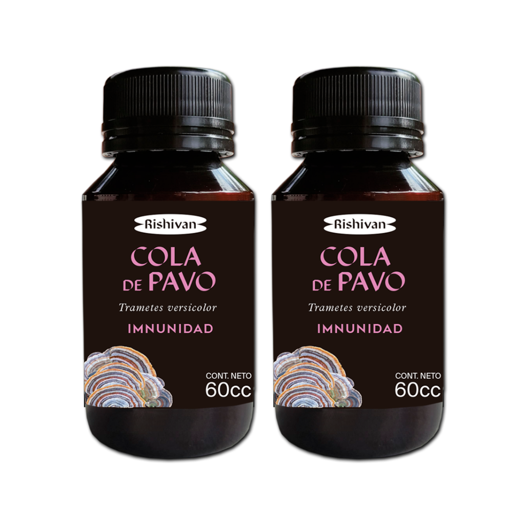 [2PACKTCOL] COLA DE PAVO PACK X 2