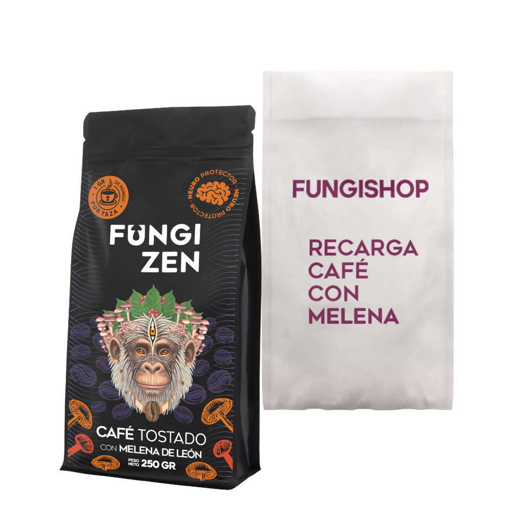 COMBO CAFÉ CON MELENA 250 GR + RECARGA 250 GR