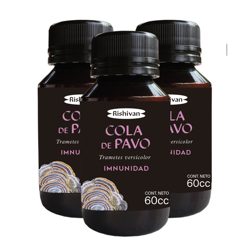 [3PACKTCOL] COLA DE PAVO - PACK X 3
