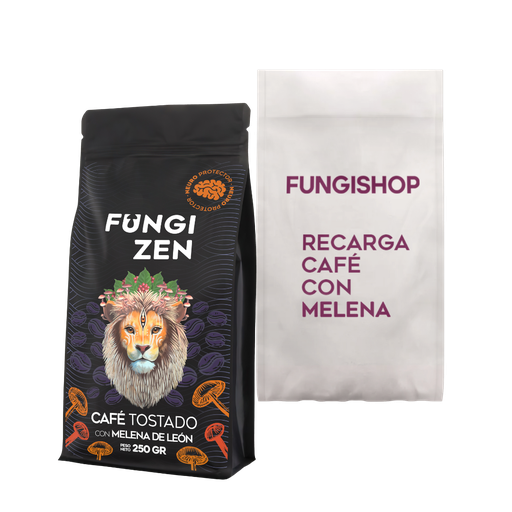 [COM-ACM250] COMBO CAFÉ CON MELENA 250 GR + RECARGA 250 GR