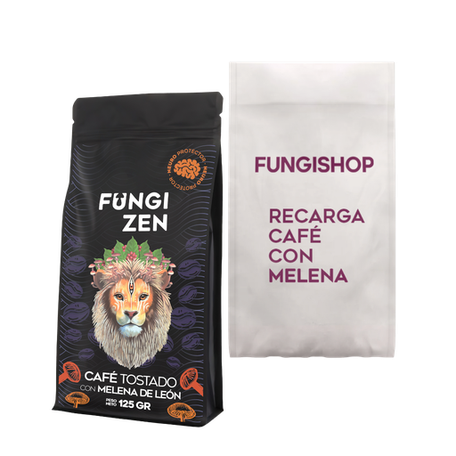 [COM-ACM125] COMBO CAFÉ CON MELENA 125 GR + RECARGA 125 GR